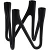 Mors Roots Kerzenstnder 4 Arme H16 cm, Schwarz