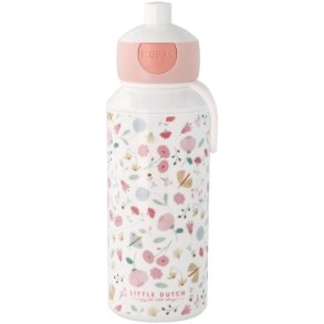 Mepal Pop-up Campus Drikkeflaske 400 ml, Flowers & Butterflies