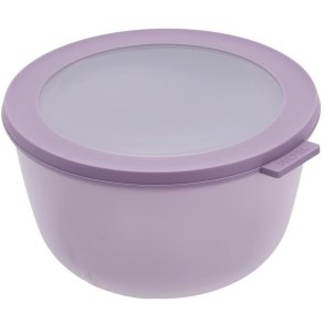 Mepal Cirqula Schale mit Deckel 2000 ml, Nordic Lilac