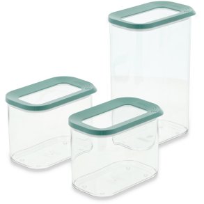 Mepal Modula Haushaltsbox 2er Set, Nordic Green