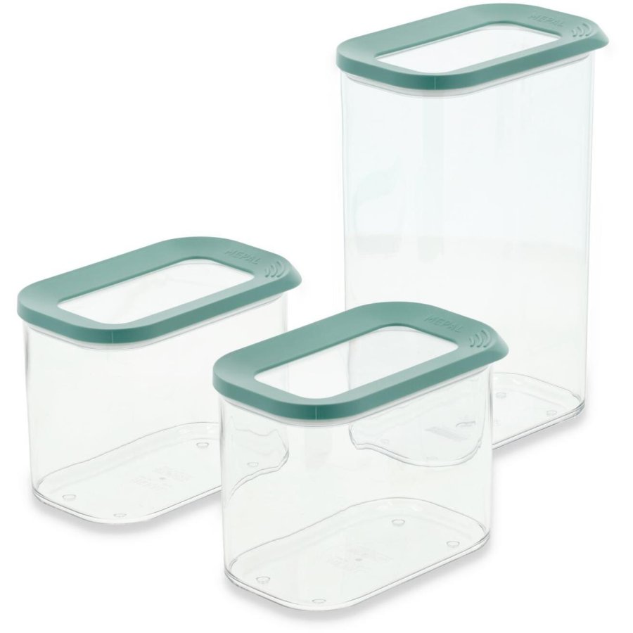 Mepal Modula Haushaltsbox 2er Set, Nordic Green