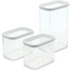 Mepal Modula Haushaltsbox 2er Set, Transparent