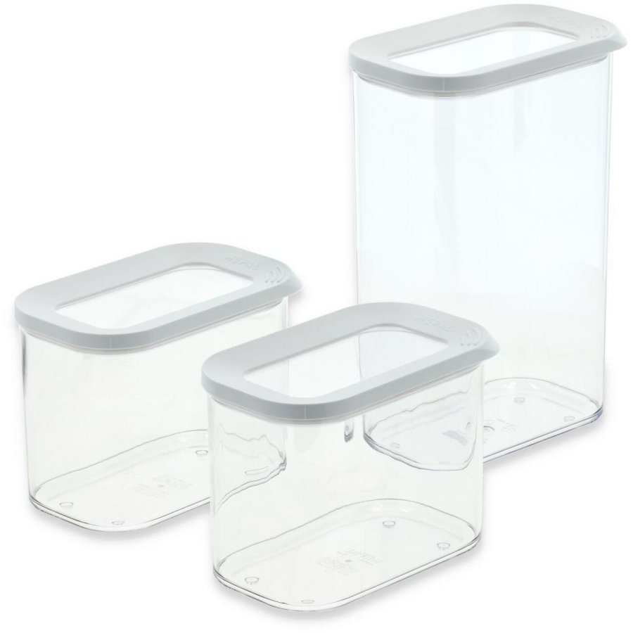 Mepal Modula Haushaltsbox 2er Set, Transparent