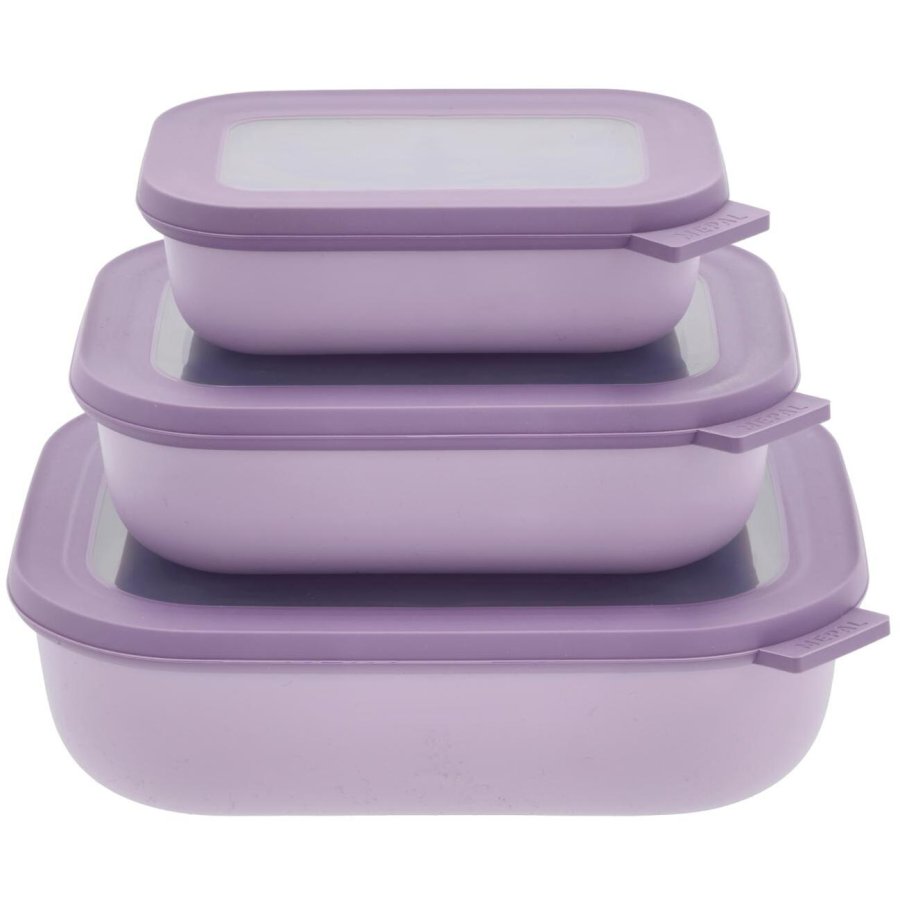 Mepal Cirqula Schalenset 2er Set, Nordic Lilac