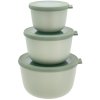 Mepal Cirqula Schalenset 2er Set, Nordic Sage