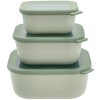 Mepal Cirqula Schalenset 2er Set, Nordic Sage