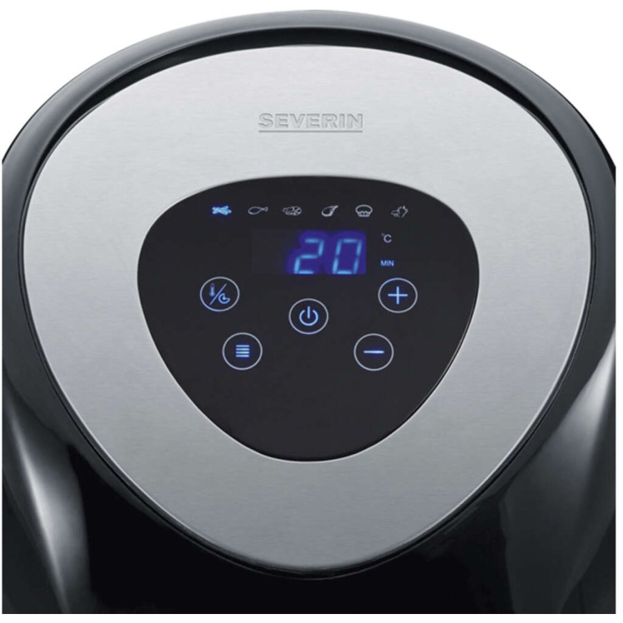 Severin Airfryer 3,2 L, Sort/Slv