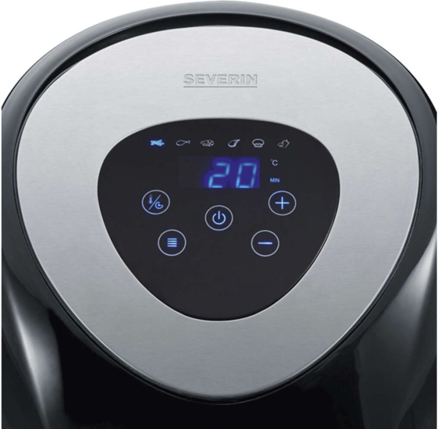 Severin Airfryer 3,2 L, Sort/Slv