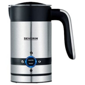 Severin Mælkeskummer 100/200 ml, Sort/Stål