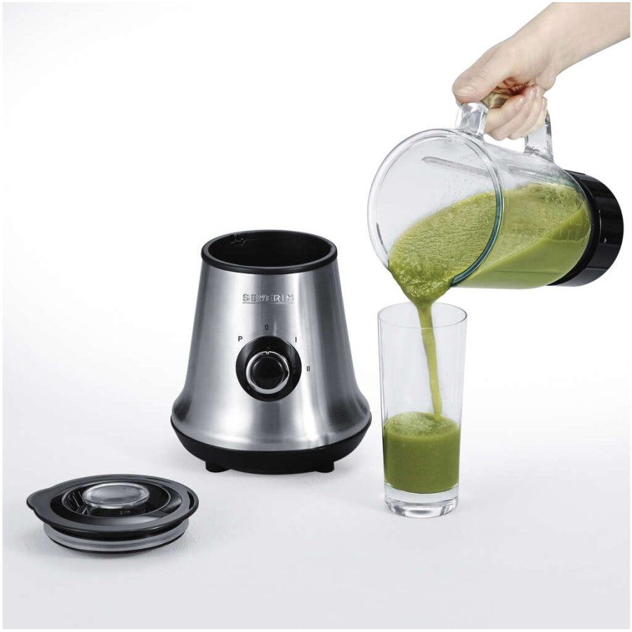 Severin Blender 1 L, Sort/Slv