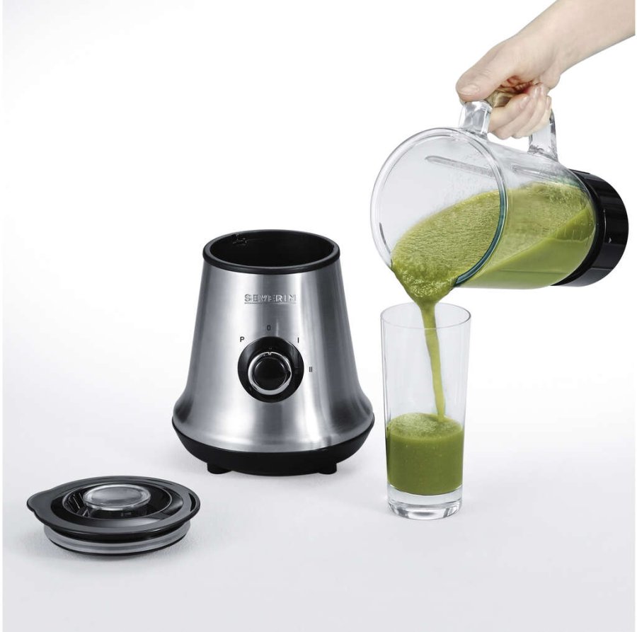 Severin Blender 1 L, Sort/Slv