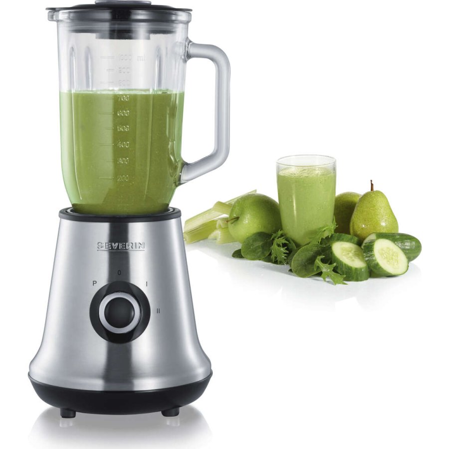 Severin Blender 1 L, Sort/Slv