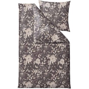 Sdahl Garden Bloom Bettwsche 135x200 cm, Dunkelgrau