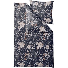 Sdahl Garden Bloom Bettwsche 135x200 cm, Indigo