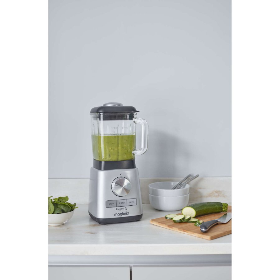 Magimix Power 3 Blender 1000W 1,2 L, Mat Stl