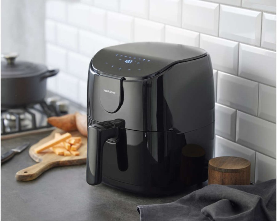 Nordic Sense Airfryer 3,5 L, Sort