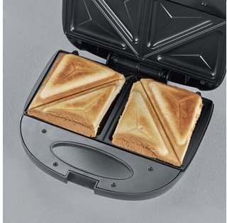 Severin Sandwich-toaster, Stl/Sort