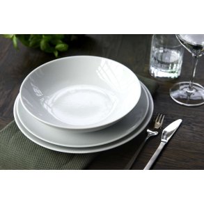 Pillivuyt Eventail Skål Ø23 cm, Hvid