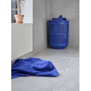 Zone Denmark Ume Vasketøjskurv H54 cm, Indigo Blue
