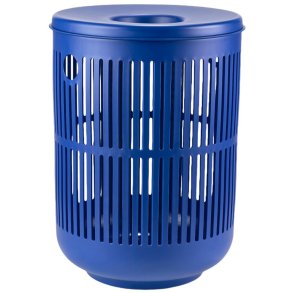 Zone Denmark Ume Vasketøjskurv H54 cm, Indigo Blue