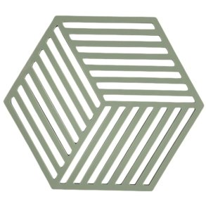 Zone Denmark Sechseckige Untersetzer 16x14 cm, Rosmarin