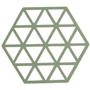 Zone Denmark Triangles Untersetzer 16x14 cm, Rosmarin