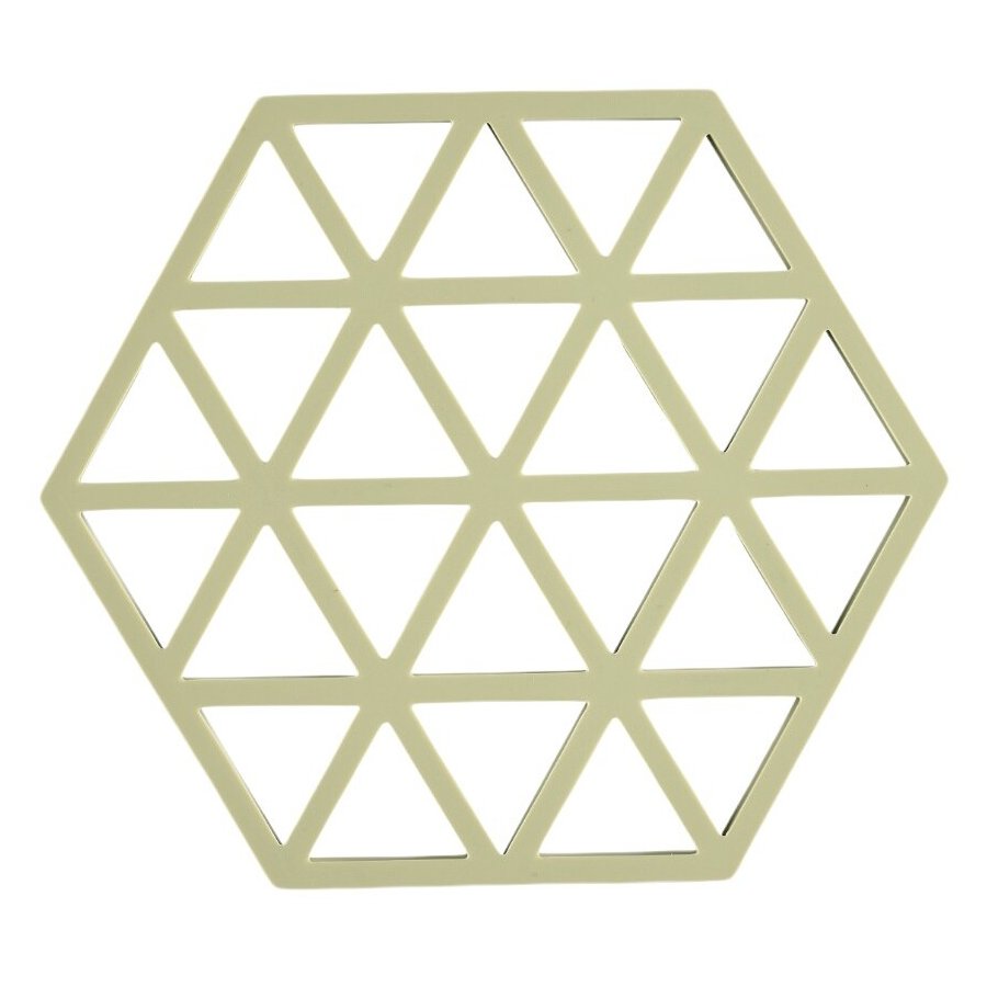 Zone Denmark Triangles Untersetzer 16x14 cm, Matcha Green