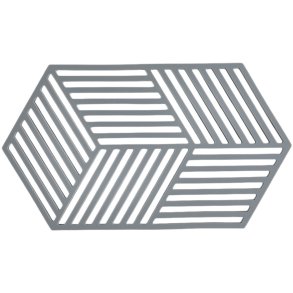 Zone Denmark Sechseck-Untersetzer 24x14 cm, Cool Grey