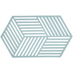 Zone Denmark Sechseck-Untersetzer 24x14 cm, Nebelblau