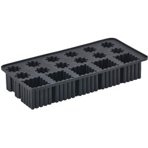 Zone Denmark Danemark Einzel Isterningbakke, Schwarz