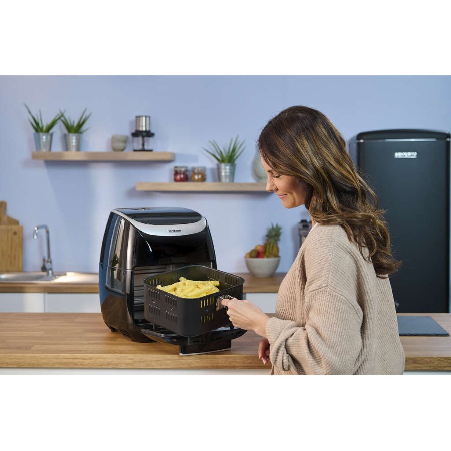 Severin Airfryer-ovn 11 L, Sort