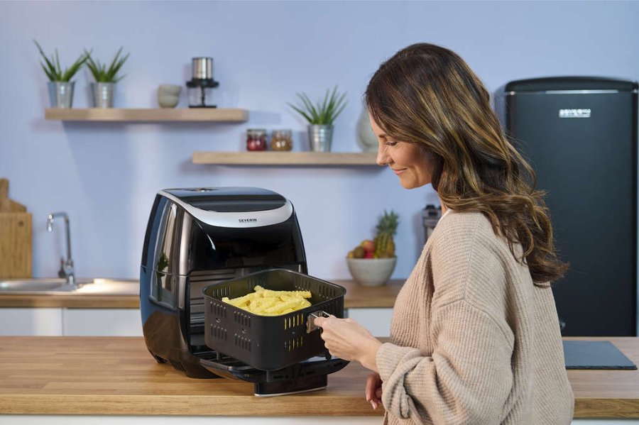 Severin Airfryer-ovn 11 L, Sort