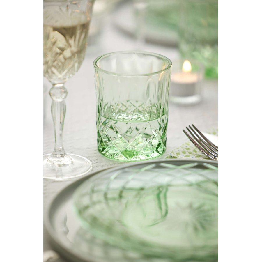 Lyngby Glas Sorrento Tallerken 4 stk. 21 cm, Grn