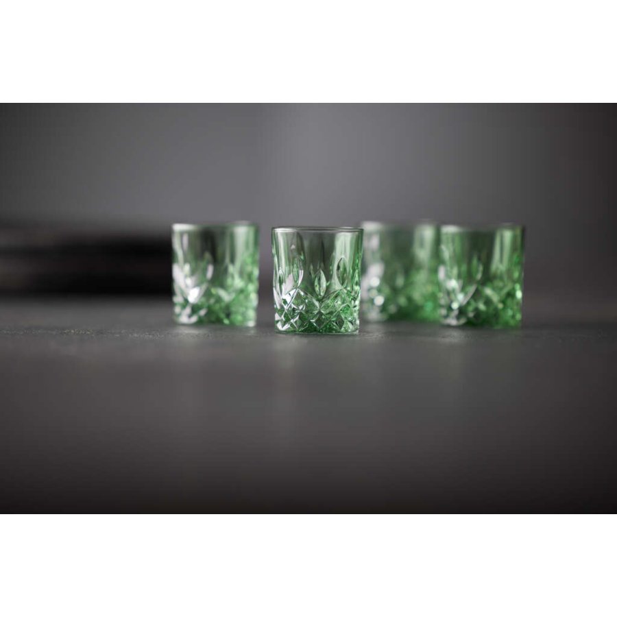 Lyngby Glas Sorrento Shotglas 4 stk. 4 cl, Grn