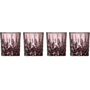 Lyngby Glas Sorrento Shotglas 4 stk. 4 cl, Pink