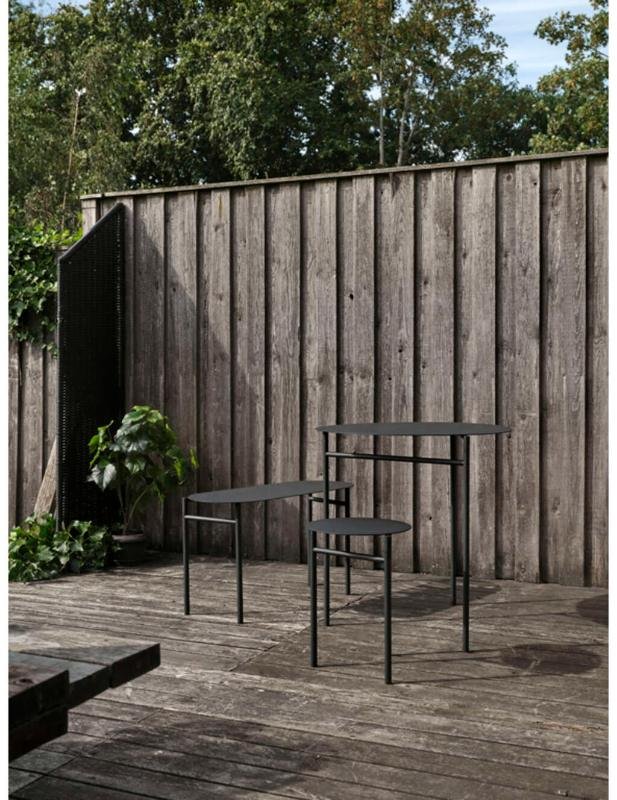 Zone Denmark Disc Bnk 80 cm, Sort