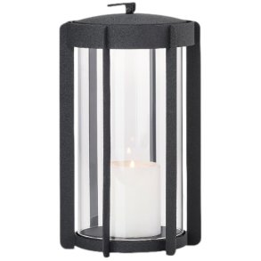 Zone Denmark Firefly Laterne H25 cm, Schwarz