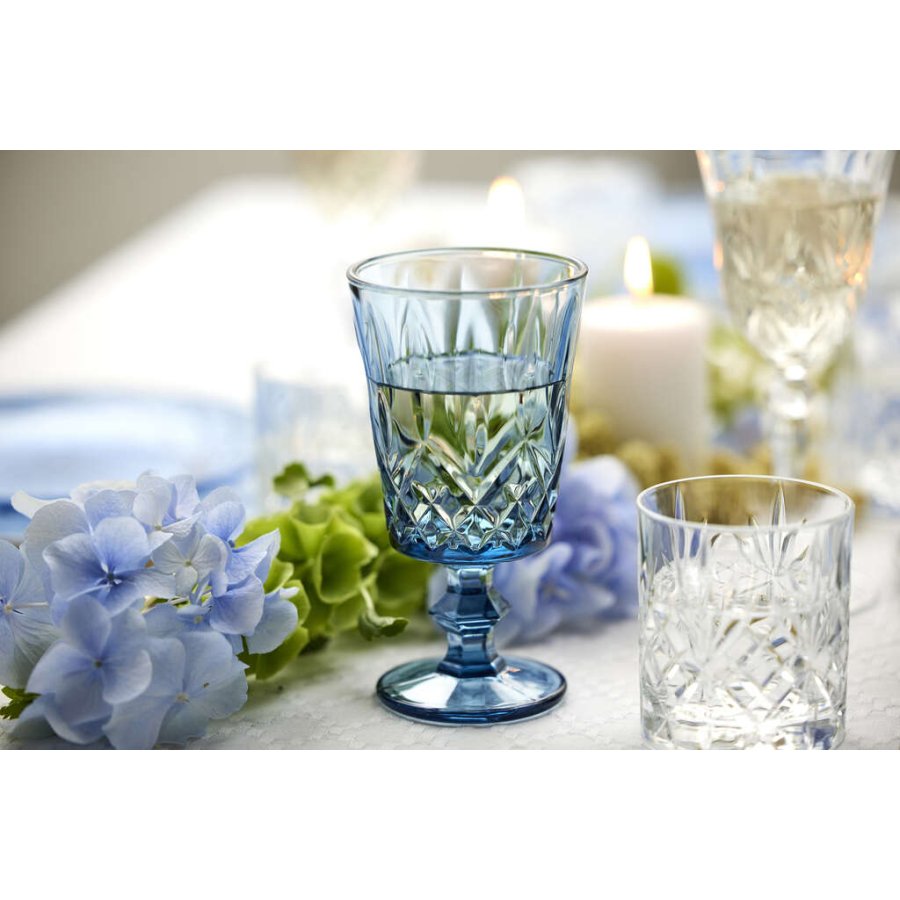 Lyngby Glas Sorrento Vinglas 4 stk. 29 cl, Bl