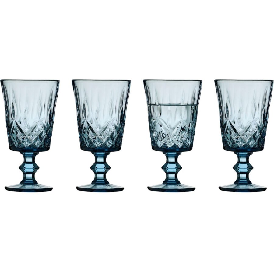 Lyngby Glas Sorrento Vinglas 4 stk. 29 cl, Bl