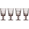 Lyngby Glas Sorrento Vinglas 4 stk. 29 cl, Pink