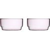 Lyngby Glas Torino Skl 2 stk. 12 cm, Pink