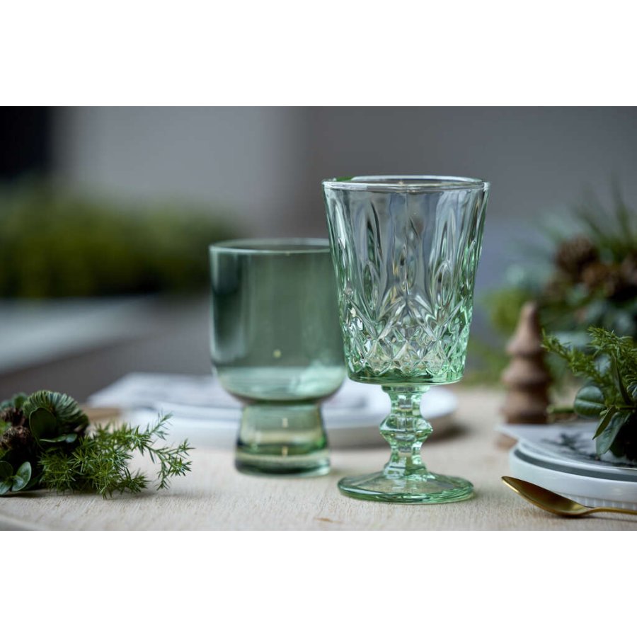 Lyngby Glas Sorrento Wasserglas 4er Set 30 cl, Grn