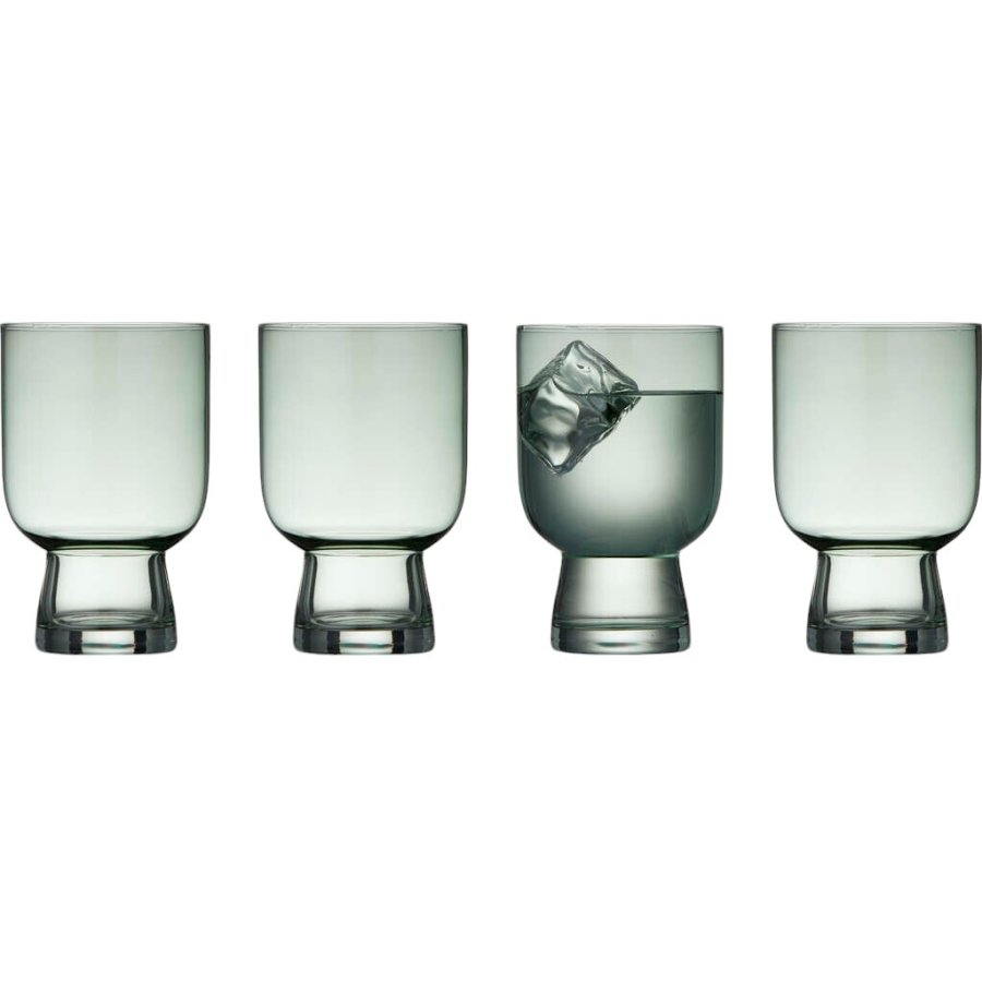 Lyngby Glas Sorrento Wasserglas 4er Set 30 cl, Grn