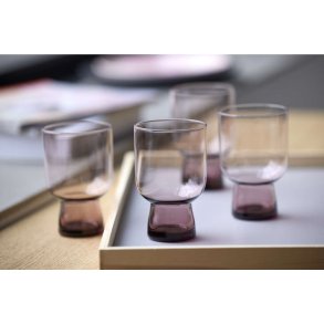 Lyngby Glas Sorrento Vandglas 4 stk. 30 cl, Pink