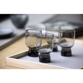 Lyngby Glas Sorrento Vandglas 4 stk. 30 cl, Smoke