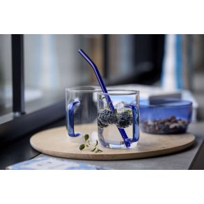 Lyngby Glas Torino Glaskrus 2 stk. 40 cl, Blå