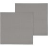 Södahl Calm Pudebetrk 2 stk 60x63 cm, Stone Grey
