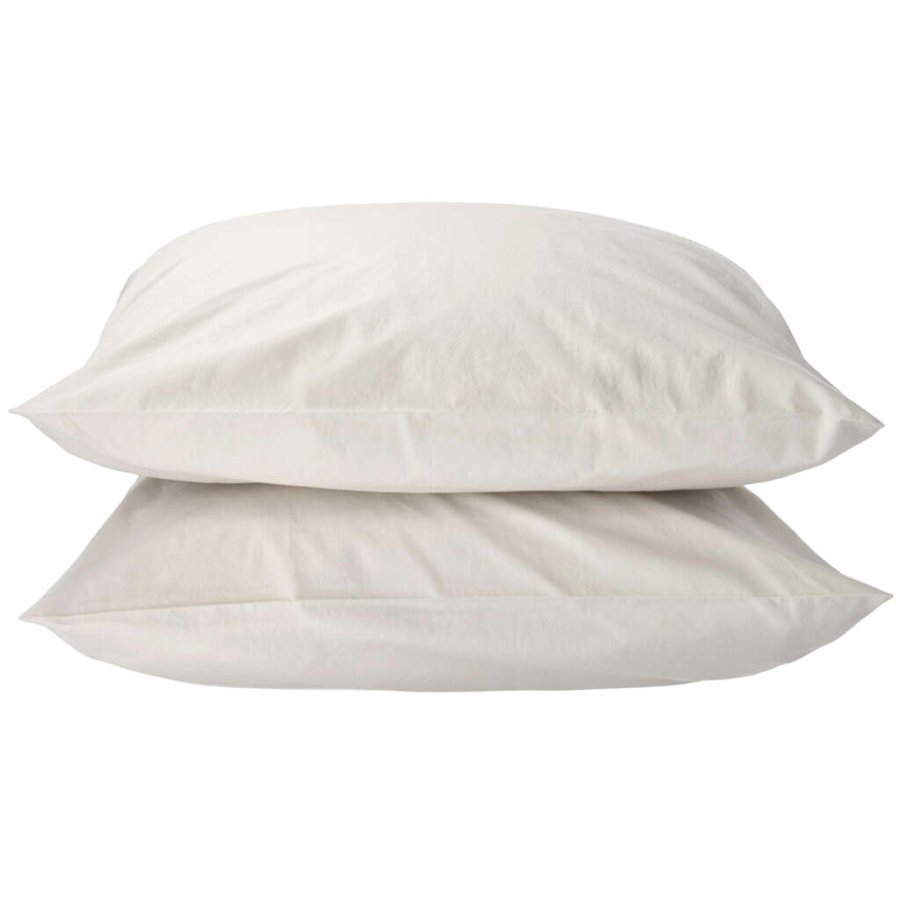 Södahl Calm Pudebetrk 2 stk 60x63 cm, Offwhite