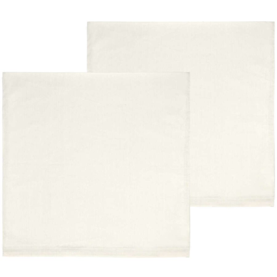 Södahl Calm Pudebetrk 2 stk 60x63 cm, Offwhite