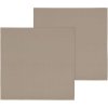 Södahl Calm Pudebetrk 2 stk 60x63 cm, Taupe